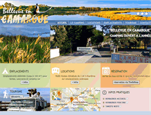 Tablet Screenshot of bellevue-en-camargue.com